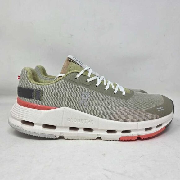 New 9.5 ON Cloudnova Form 2 sneakers in Chalk / Salmon from Anthropologie - Picture 4 of 11